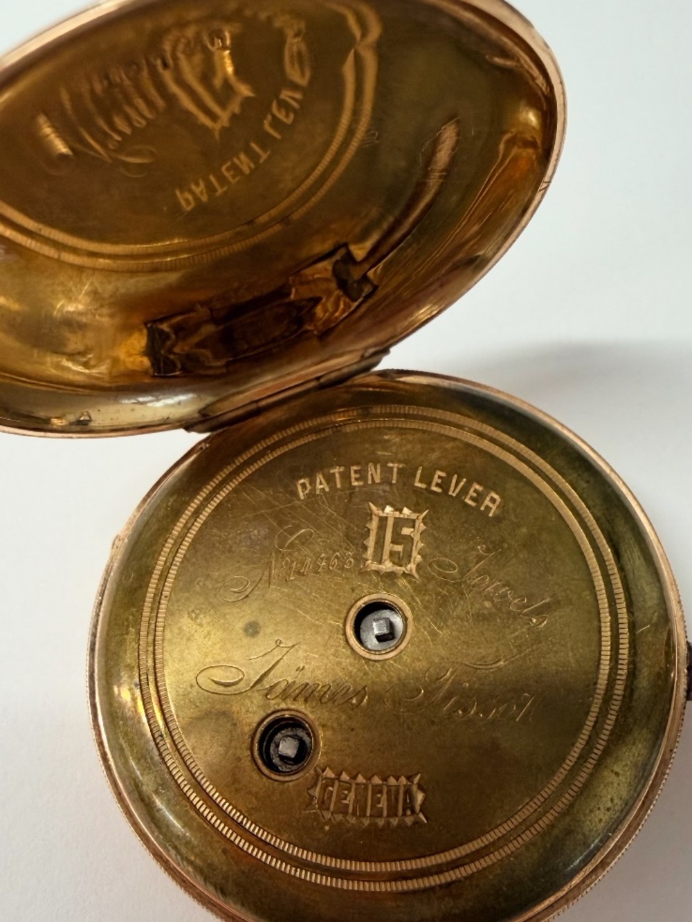 Gents Refined Elegance James Tissot 14k Key Wind Pocket Watch Stunning - Picture 5 of 7